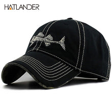 Load image into Gallery viewer, Skeleton Of The King Fish Cap